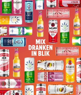 Premix nu extra voordelig; tweede fles 50% korting.